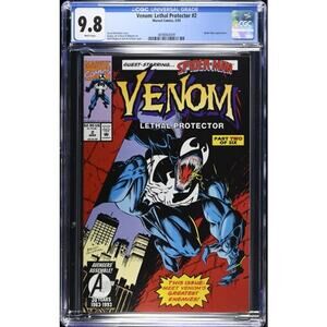 Venom Lethal Protector #2 CGC 9.8  1993 Marvel 1st Solo Series 864009